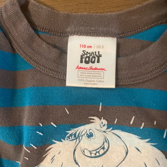 Hanna Andersson Small Foot PJs - Picture 1 of 2